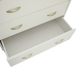 Homehuk ตู้ 5 ลิ้นชัก รุ่น NB วันเวร์-เอ - สีขาว