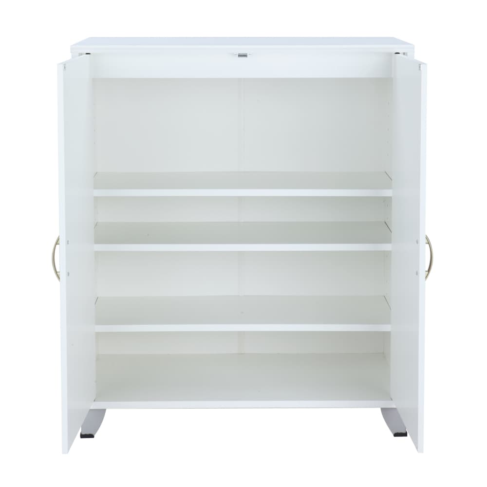 Homehuk ตู้บานเปิด รุ่น NB วันเวร์-บี - สีขาว