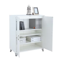 Homehuk ตู้บานเปิด รุ่น NB วันเวร์-บี - สีขาว