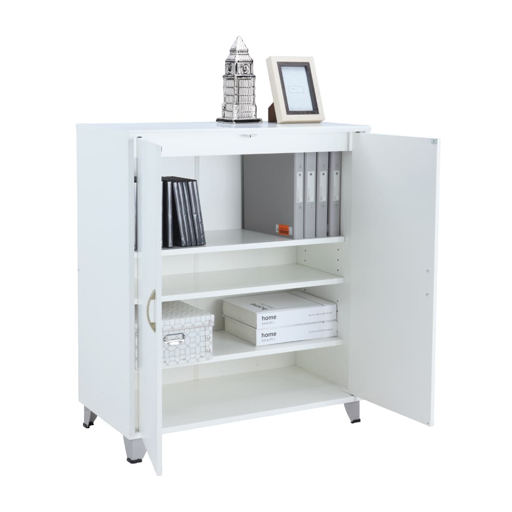 Homehuk ตู้บานเปิด รุ่น NB วันเวร์-บี - สีขาว