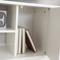 Homehuk ตู้วางทีวี รุ่นมัช ขนาด 120 ซม. - สีขาว