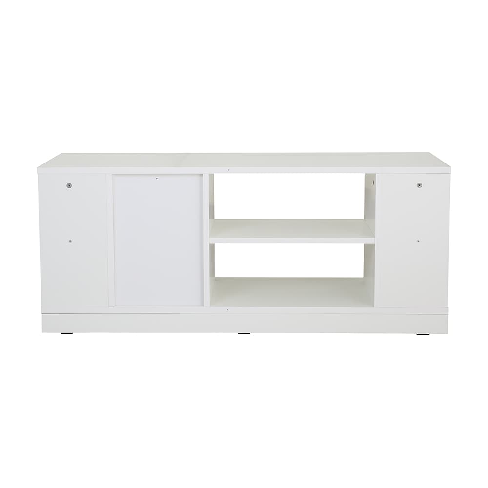 Homehuk ตู้วางทีวี รุ่นมัช ขนาด 120 ซม. - สีขาว