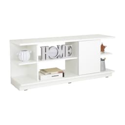 Homehuk ตู้วางทีวี รุ่นมัช ขนาด 120 ซม. - สีขาว