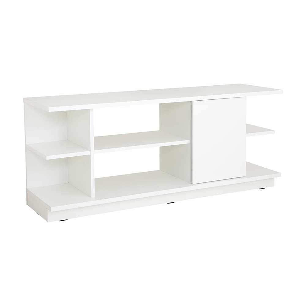 Homehuk ตู้วางทีวี รุ่นมัช ขนาด 120 ซม. - สีขาว