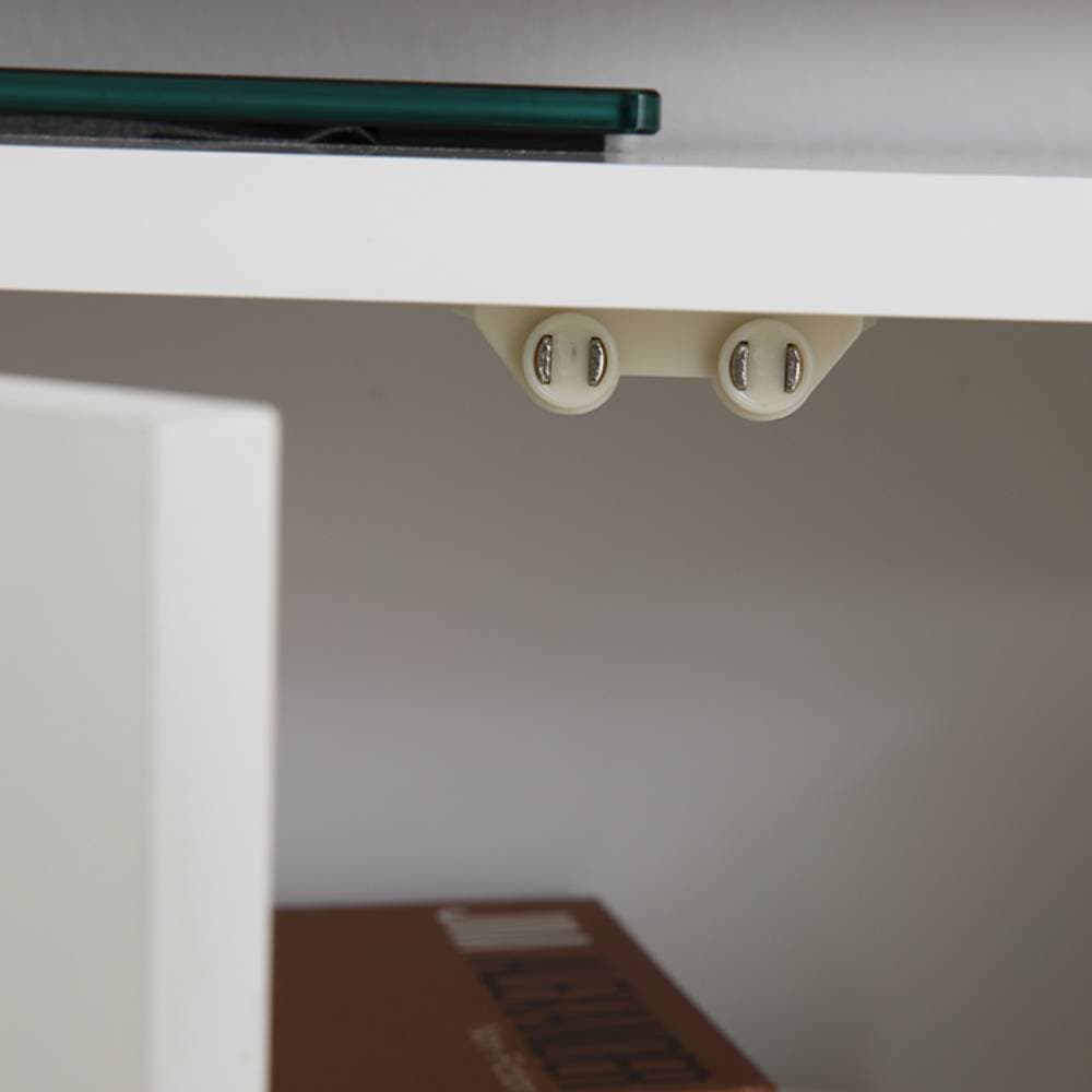 Homehuk ตู้วางทีวี รุ่นมัช ขนาด 160 ซม. - สีขาว