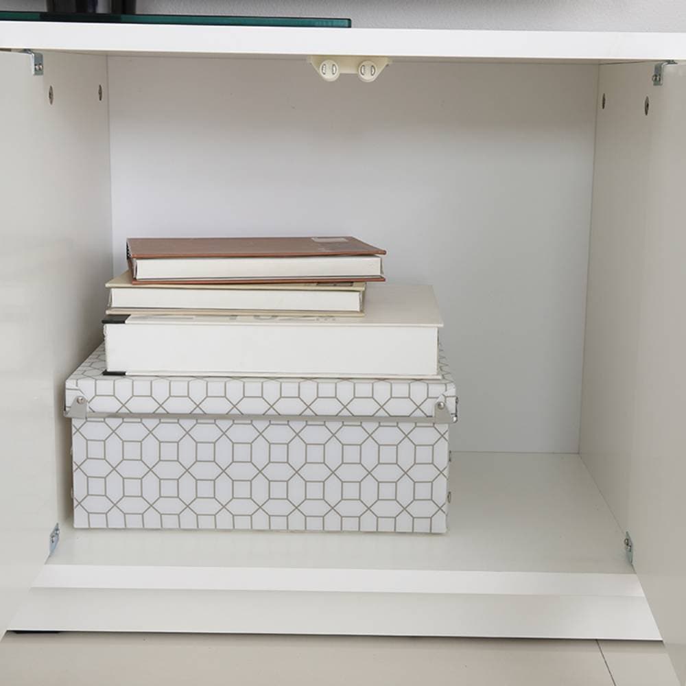 Homehuk ตู้วางทีวี รุ่นมัช ขนาด 160 ซม. - สีขาว