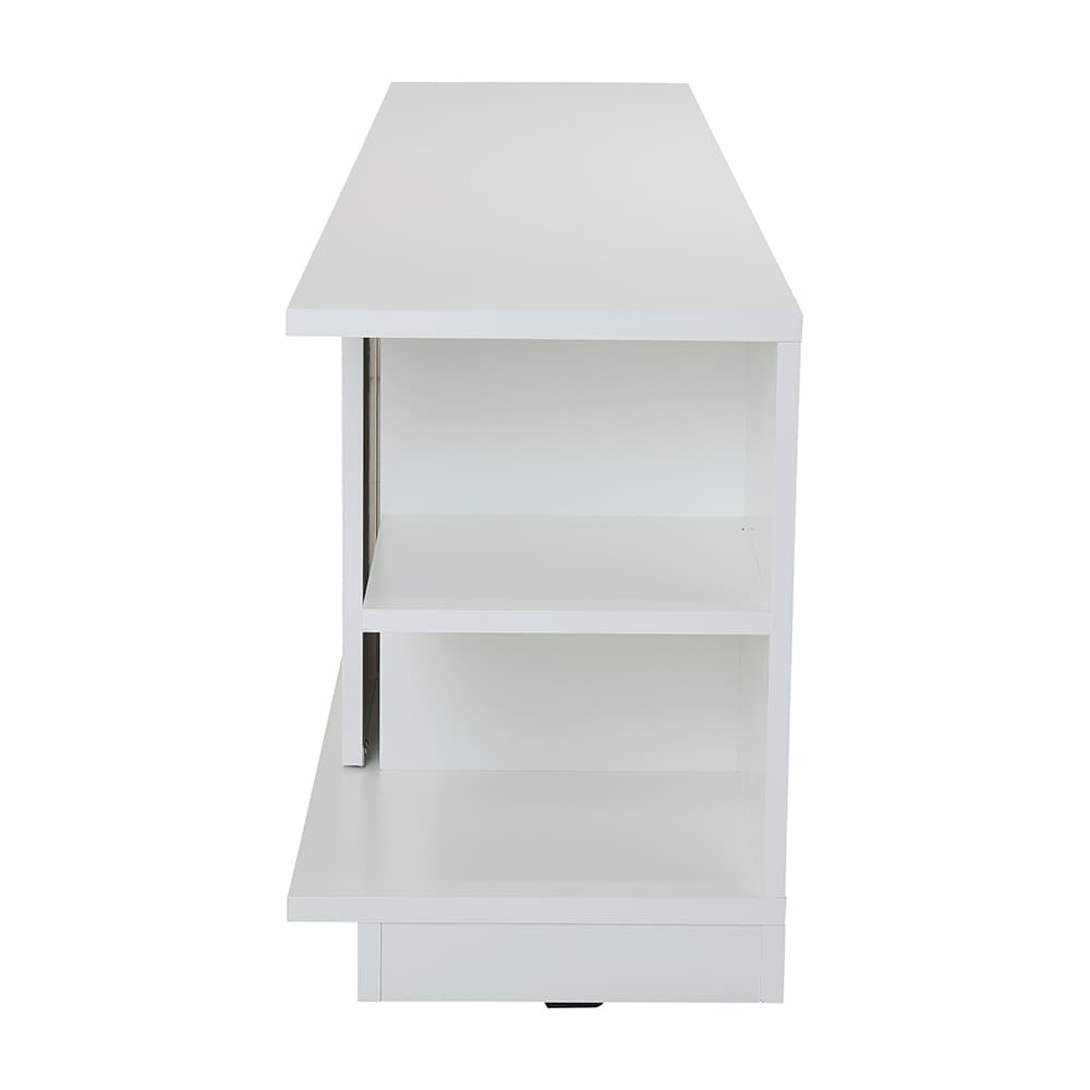 Homehuk ตู้วางทีวี รุ่นมัช ขนาด 160 ซม. - สีขาว