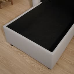 โซฟาเบด PU L-shape รุ่นเคียร่า - สีเทา